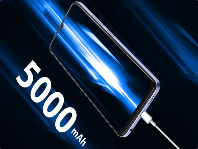Vybytá batéria telefónu ZTE Blade A54 vás len tak neprekvapí a ak by aj došlo k jej vybitiu v zálohe máte rýchle nabíjanie.
