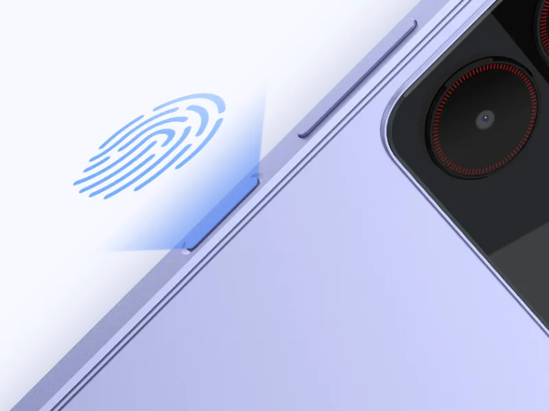 Telefón ZTE Blade A54 odomknete rýchlo a pohodlne iba s pomocou odtlačku prsta.