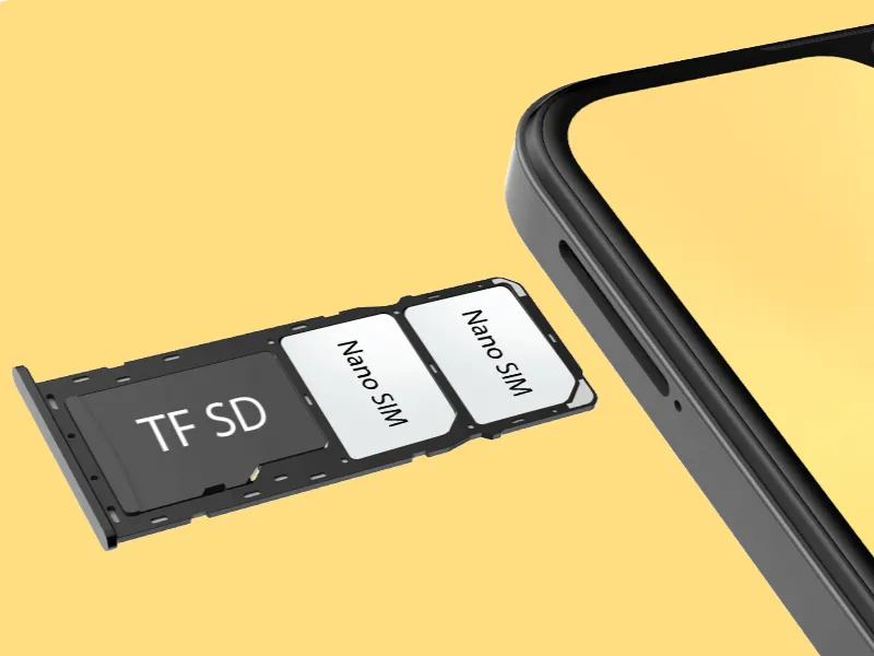 Pomocou Micro SD karty rozšírite pamäť telefónu ZTE Blade V50 Design o ďalších 256 GB.