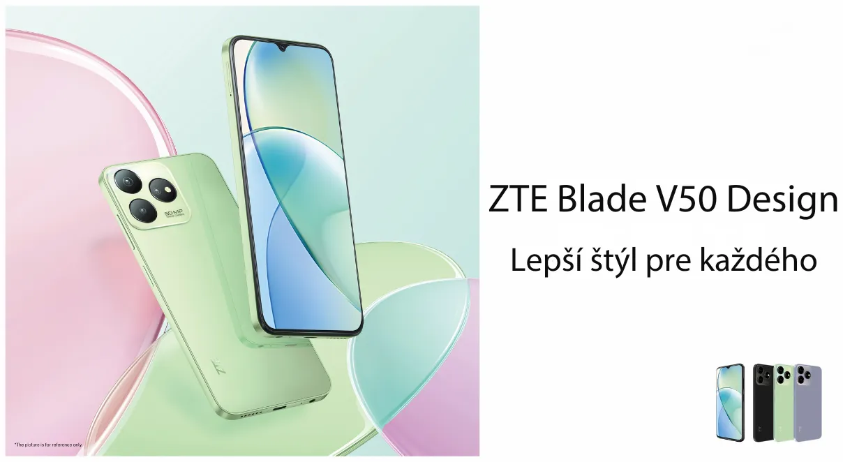 ZTE Blade V50 Design umelecké dielo plné technológii vo vašich rukách