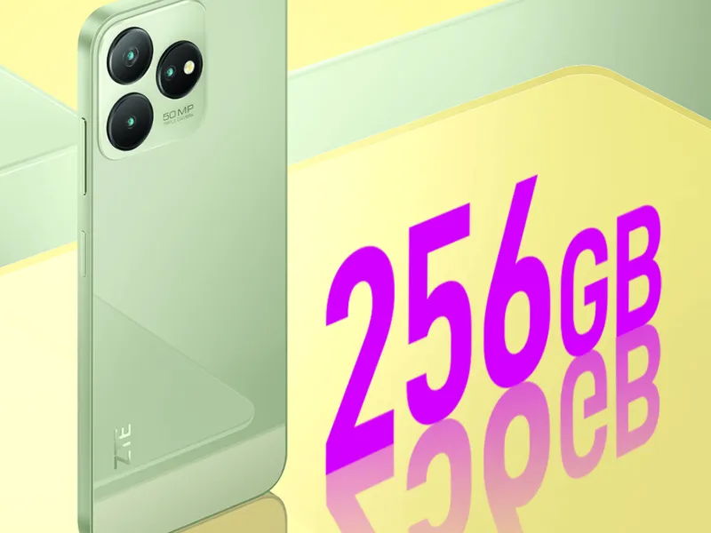 Telefón ZTE Blade V50 Design má štedré vnútorné úložisko o kapacite 256 GB.