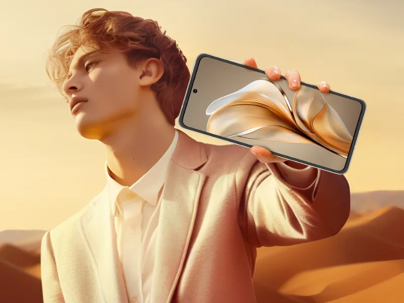 Vnútorný OLED displej telefónu ZTE Nubia Flip 5G disponuje so štedrou 6,9