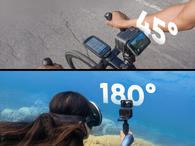 Insta_360_AcePro2 otočný displej