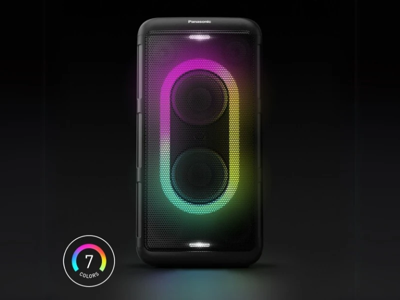 vstavane-LED-svetla-party-reproduktor-Panasonic_