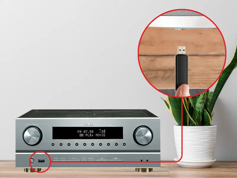 Stačí, aby ste k TV alebo ďalším zariadeniam pripojili AV receiver AKAI AS005RA-750B, či už pomocou audio vstupov, USB alebo BT, a vaša zábava s dychberúcim zvukom sa môže začať.