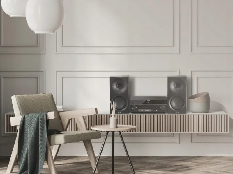 Digitálny FM Tuner mikrosystému AKAI AM-301 BK vám splní všetky vaše hudobné priania.