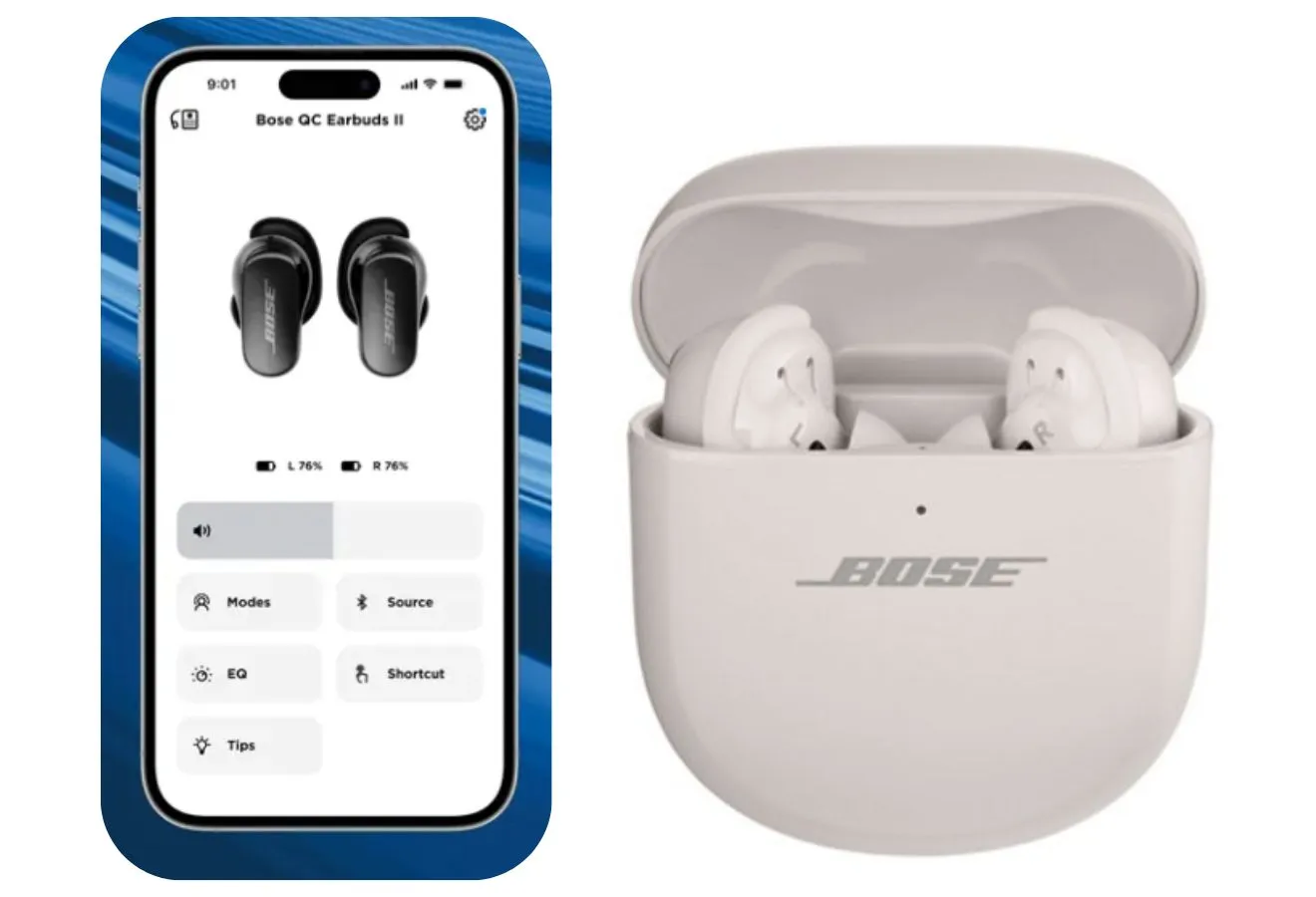 Aplikácia Bose Music