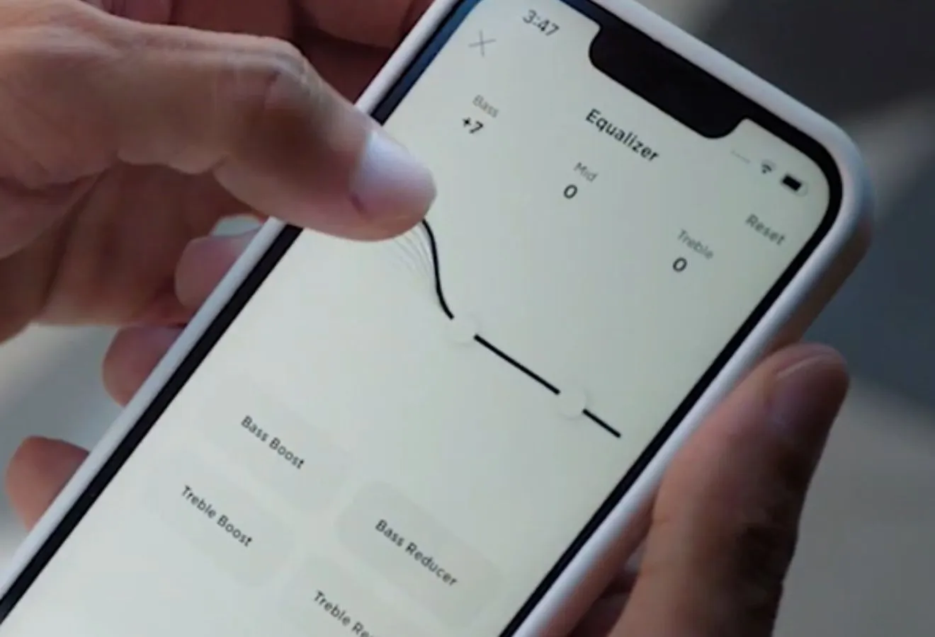 Vlastniť rytmus. Pustite basy.