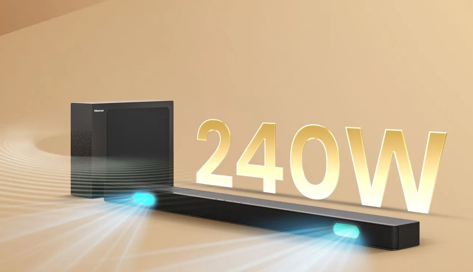 Hisense soundbar HS2100 240W.