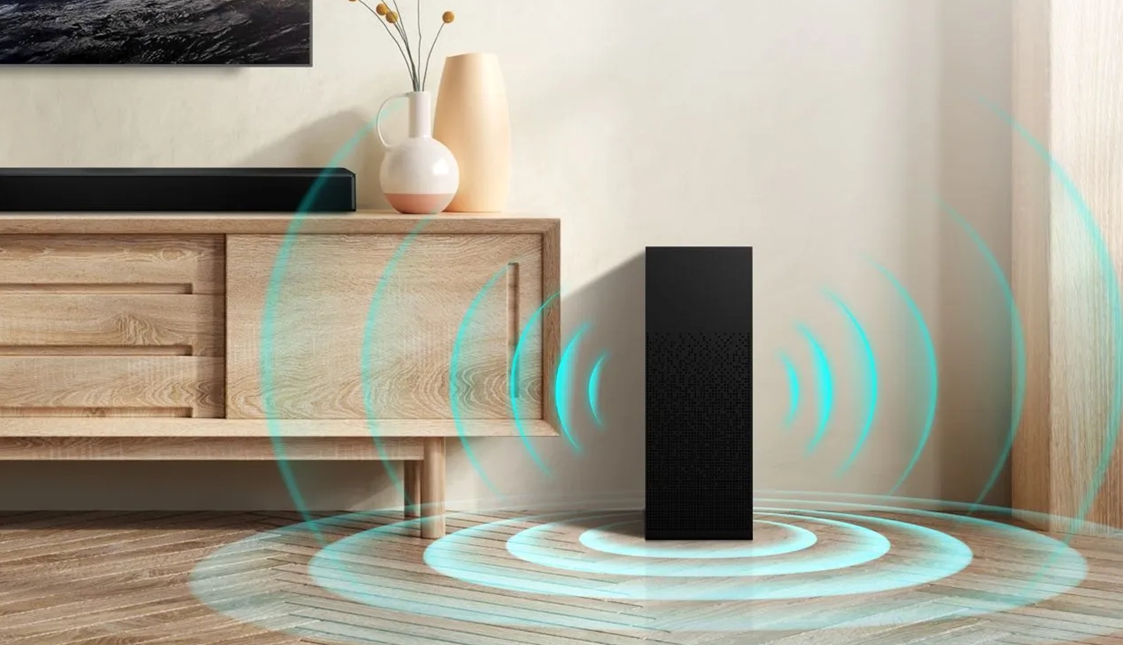 Hisense soundbar basy.