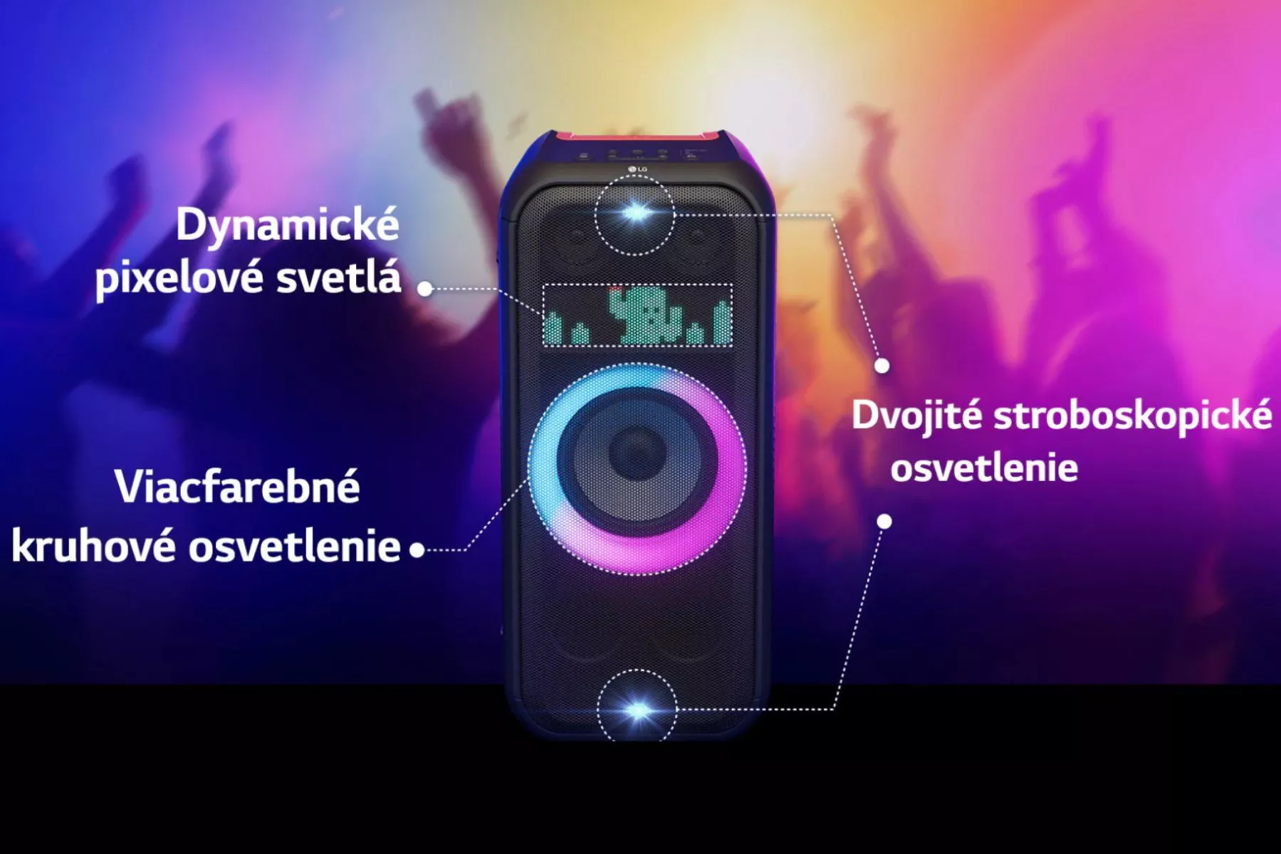Svetlá pre XBOOM párty
