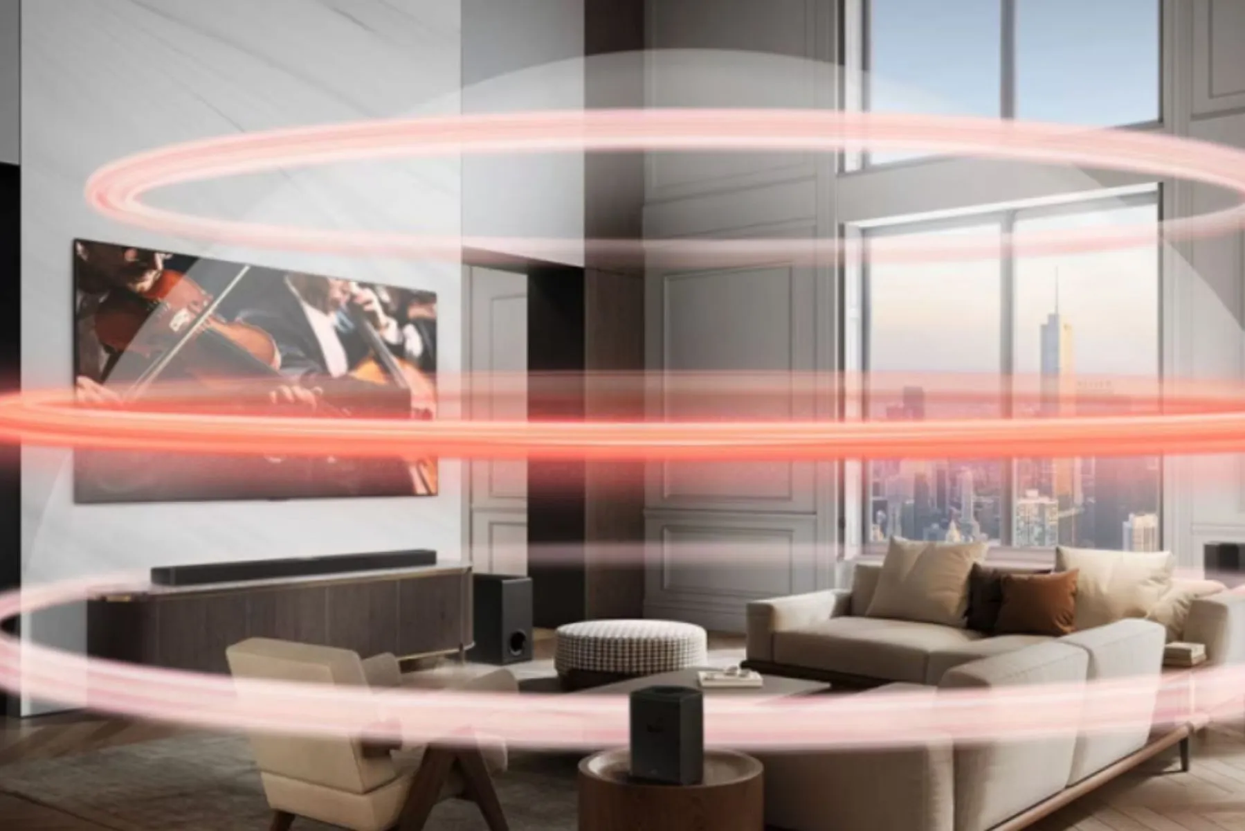 Trojurovňov&yacute; priestorov&yacute; zvuk