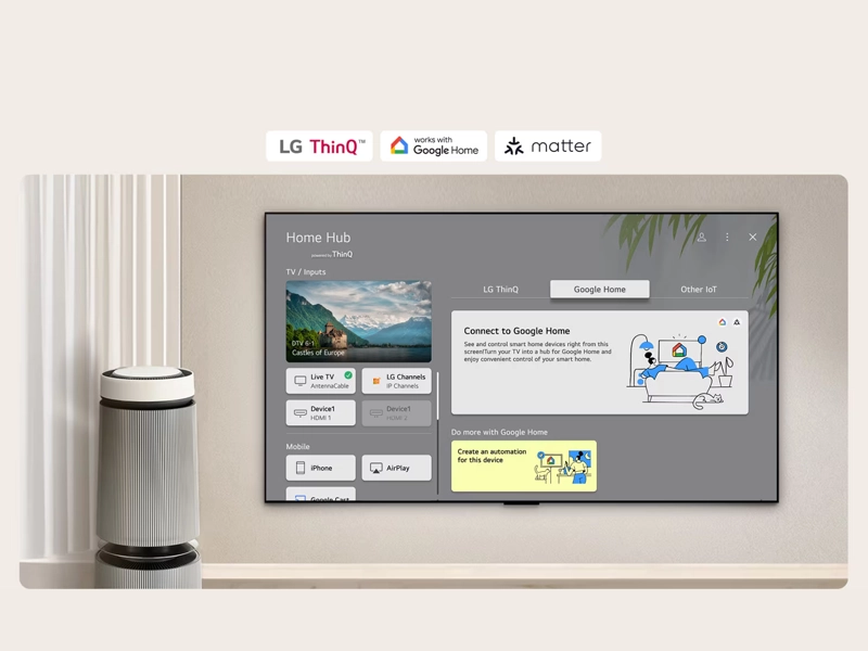 LG_OLED83G54LW home hub