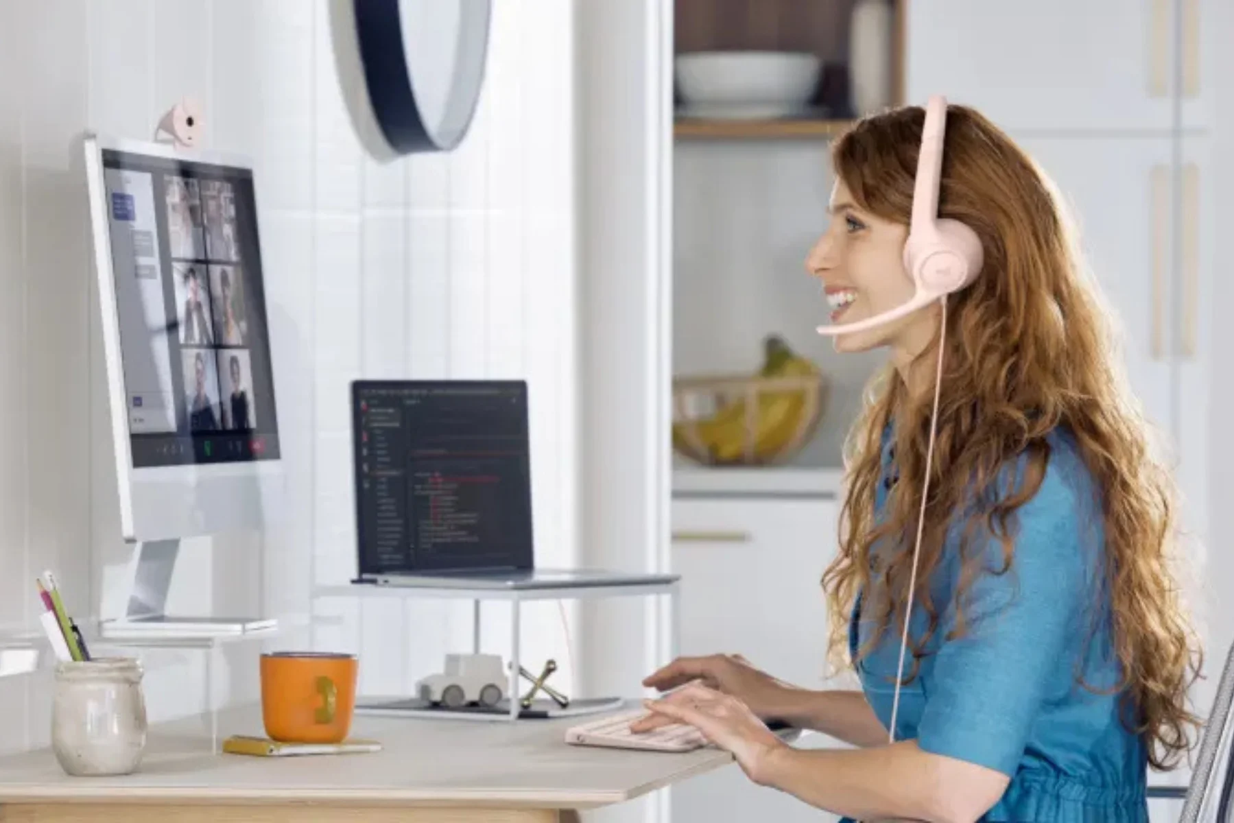 Slúchadlá Logitech H390 USB Headset Black lavostranny mikrofon minimalizacia neziaduceho zvuku