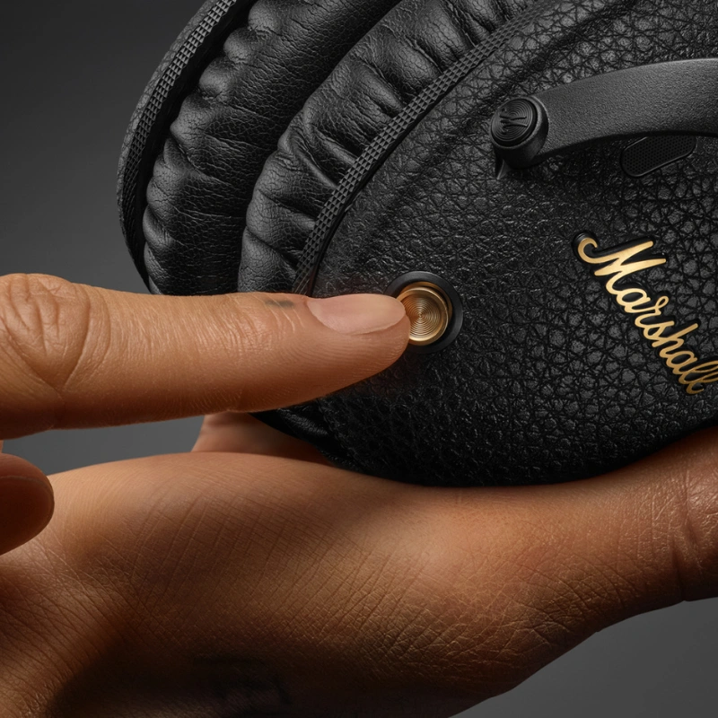 Jednoduché ovládanie slúchadiel Marshall Monitor III A.N.C.