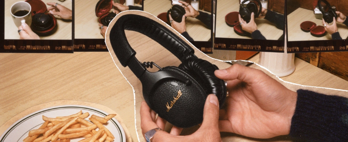 Vychutnajte si pohodlné noseni slúchadiel Marshall Monitor III A.N.C.