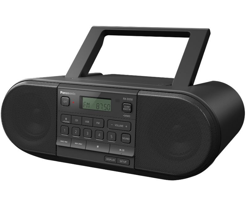 Výkonné prenosné rádio s podporou diskov CD, pripojenia Bluetooth® a rozhrania USB