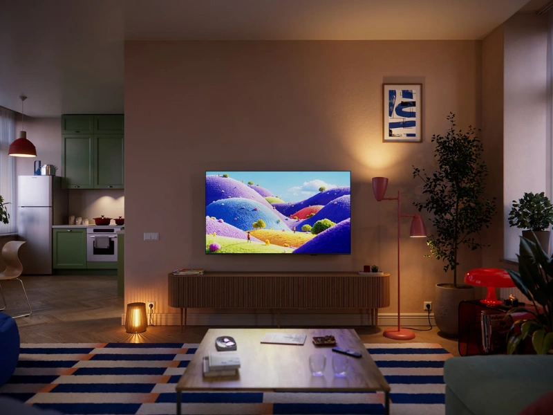 4K LED obrazovka v TV PHILIPS 50PUS7001/12 vykresľuje scény s ohromujúcou realitou.
