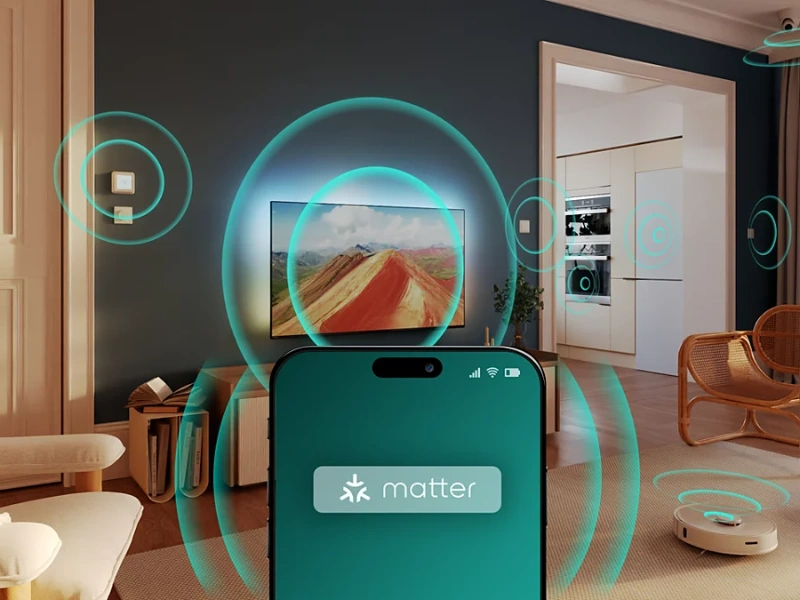 Kompatibilita s Matter Smart Home zabezpečí prepojenie TV PHILIPS 48OLED811/12 s existujúcou smart domácnosťou.