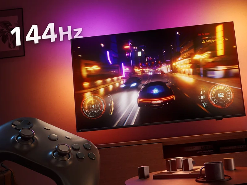 Či už ste filmový nadšenec, alebo hardcore gamer, TV PHILIPS 65OLED811/12 vďaka HDMI 2.1 a 165 Hz frekvencie vyhovie každému z vás.