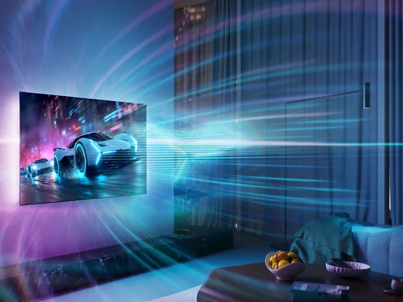 TV PHILIPS 65OLED811/12 s Dolby Vision 2 Max odhalí viac detailov a žiarivé realistické farby.