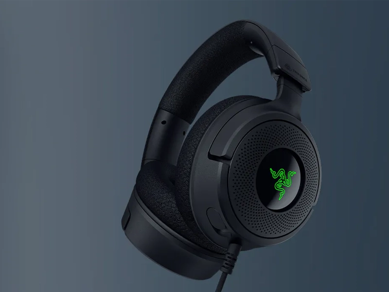 Razer_Kraken_V4_X vysúvací mikrofón