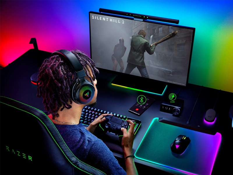 Razer_Kraken_V4_Pro simultanne pripojenie