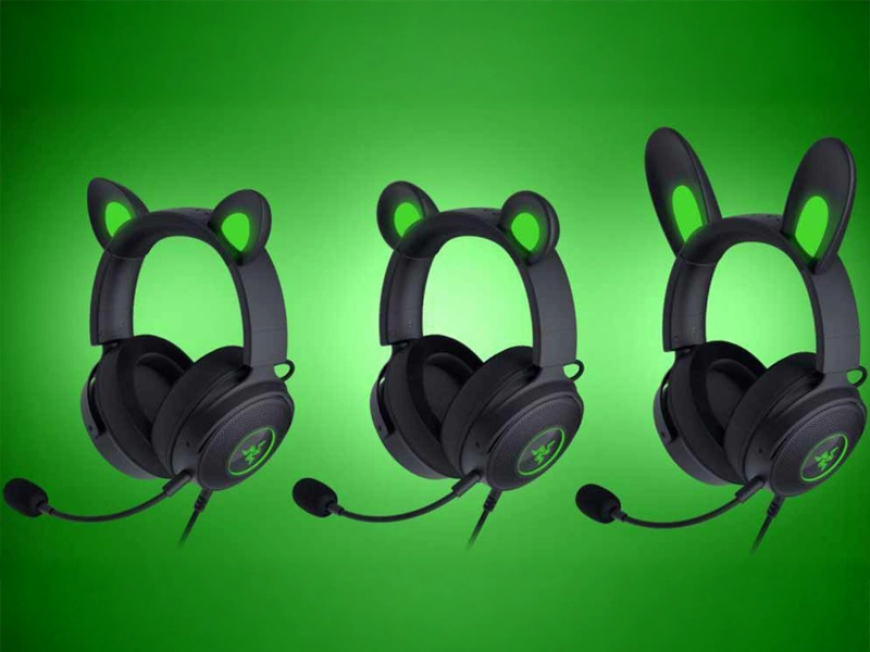 Razer_Kraken_Kitty_V2_black_pro vymeniteľné ušká