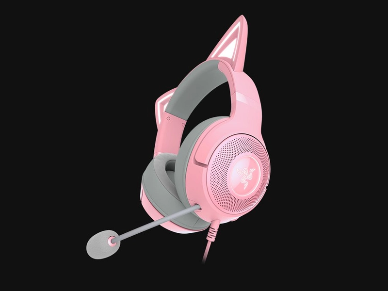Razer_Kraken_Kitty_V2_Quartz osvetlenie