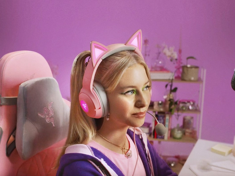 Razer_Kraken_Kitty_V2_Quartz herné slúchadlá