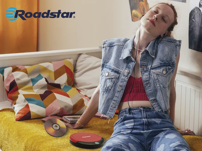 Discman Roadstar PCD-435NCD/RD podporuje širokú paletu CD formátov.