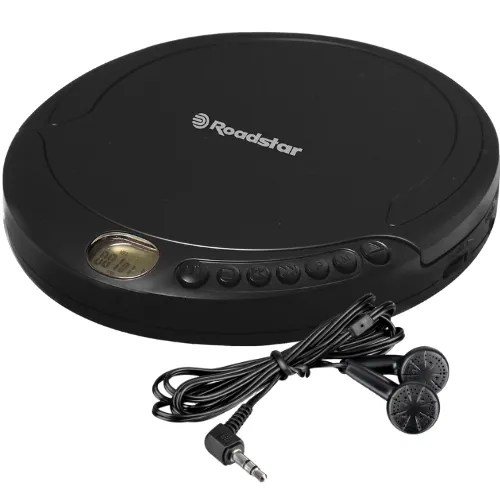 Discman Roadstar PCD-498N MP/BK vám prinesie hudobnú zábavu či už ste doma alebo na cestách.