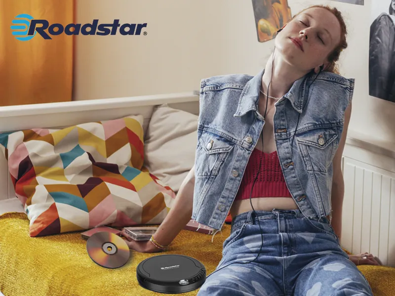 Discman Roadstar PCD-435NCD/BK podporuje širokú paletu CD formátov.