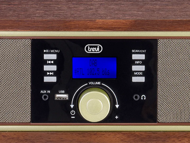 Či už radi počúvate najnovšie hity, klasiku alebo spravodajstvo, rádio gramofónu Trevi TT 1042 DAB+ ochotne splní vaše priania.