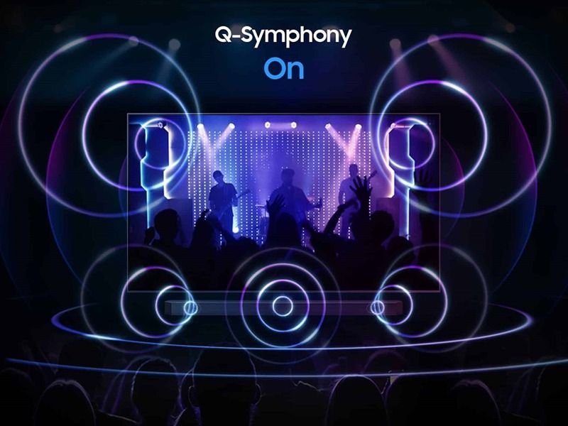 Soundbar Samsung s technológiou Q-Symphony