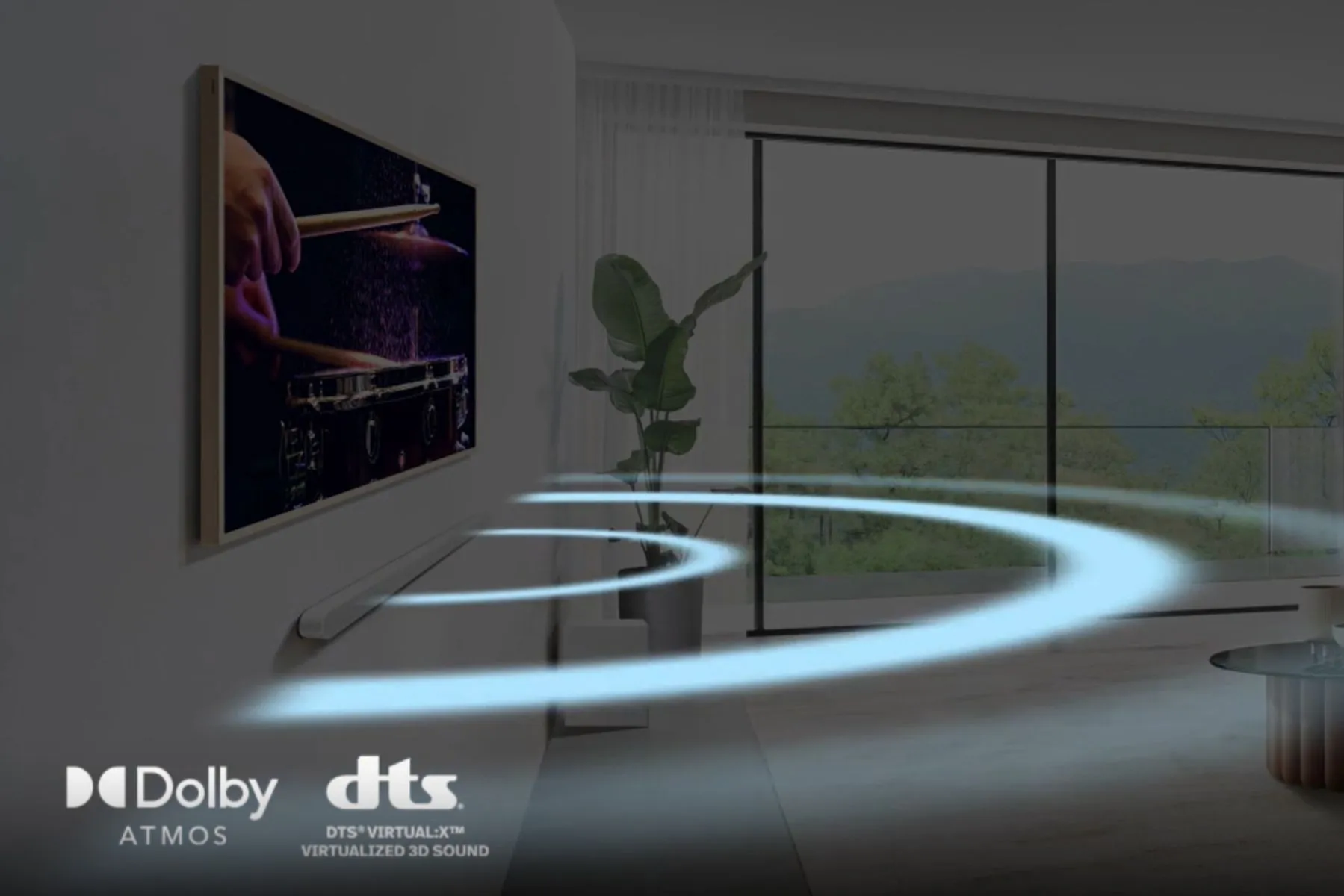 Wireless Dolby Atmos na Samsung TV