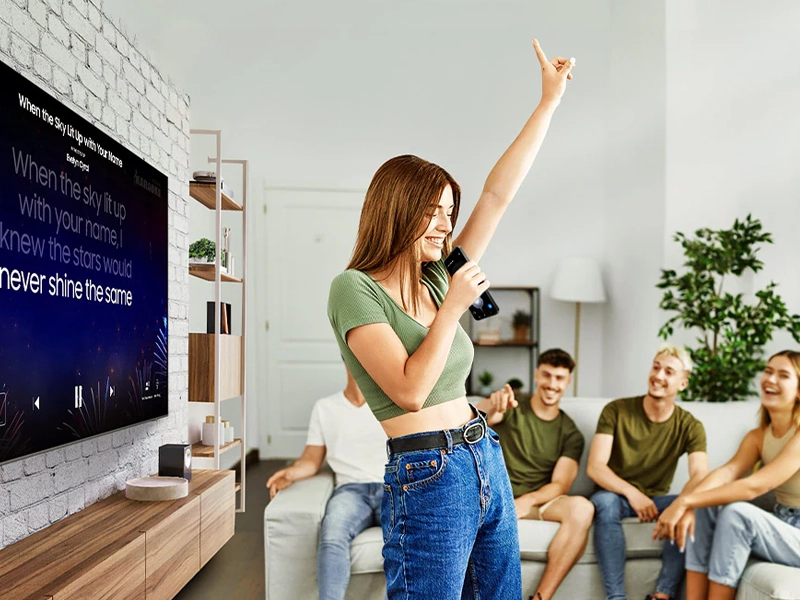 Samsung_QE65QN70F karaoke