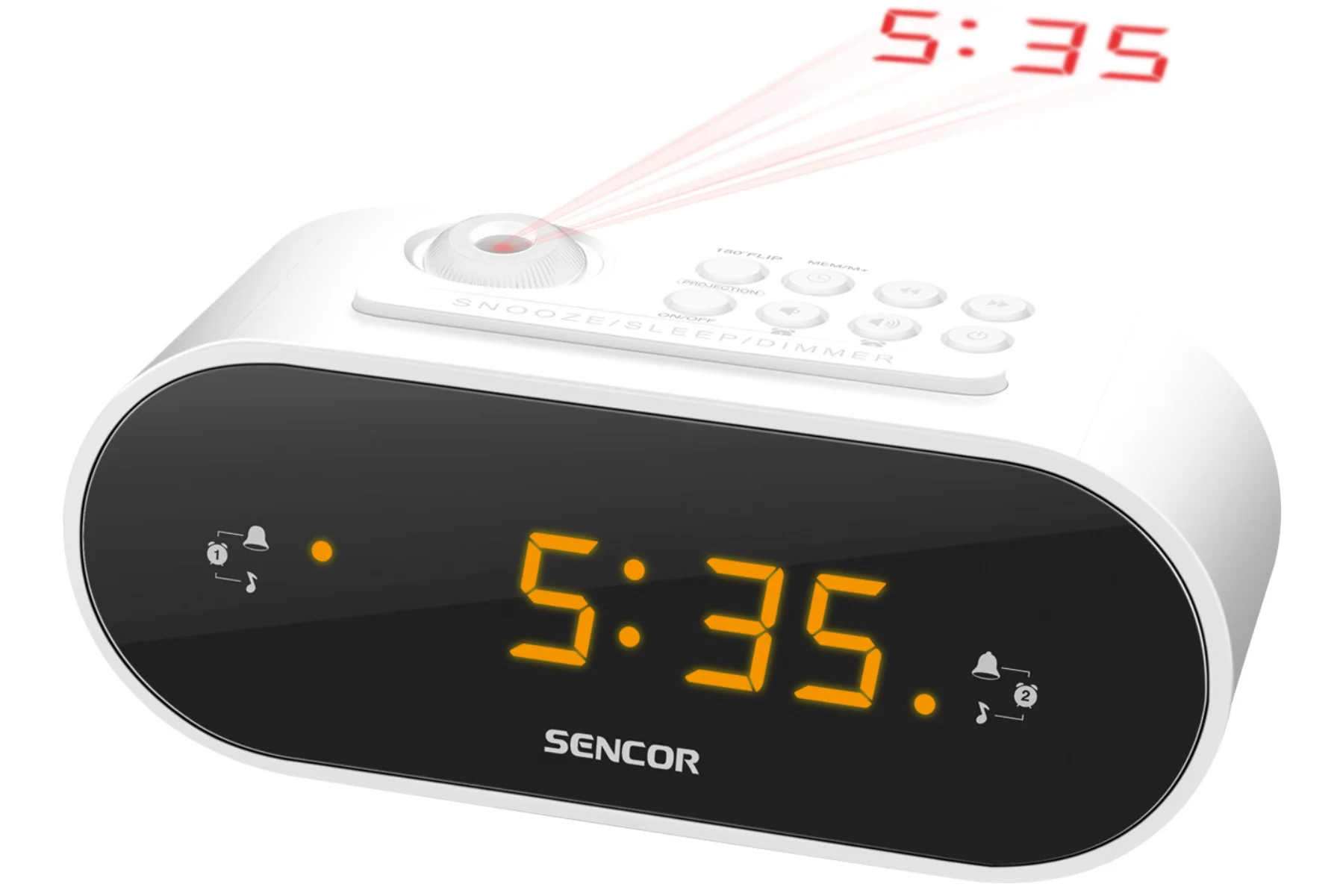 Rádiobudík Sencor SRC 3100 W spolahlivost moznosti