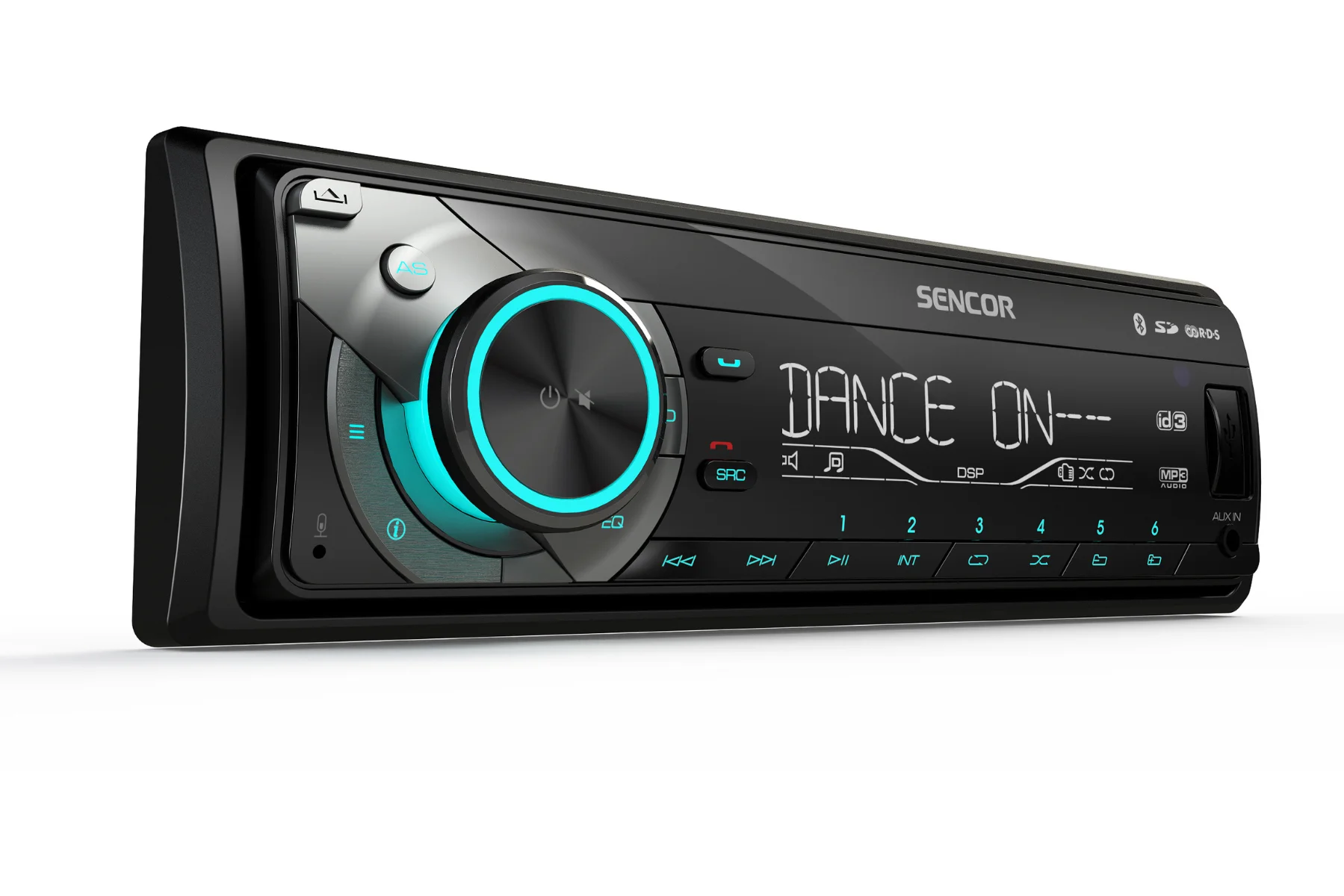 Autorádio Sencor SCT 5051BMR konektivita funkcie