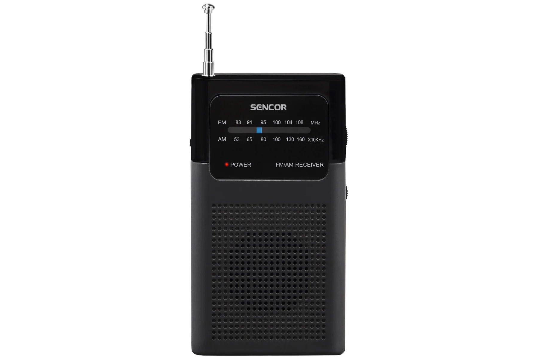Vreckový rádioprijímač Sencor SRD 1100 B dizajn zvuk
