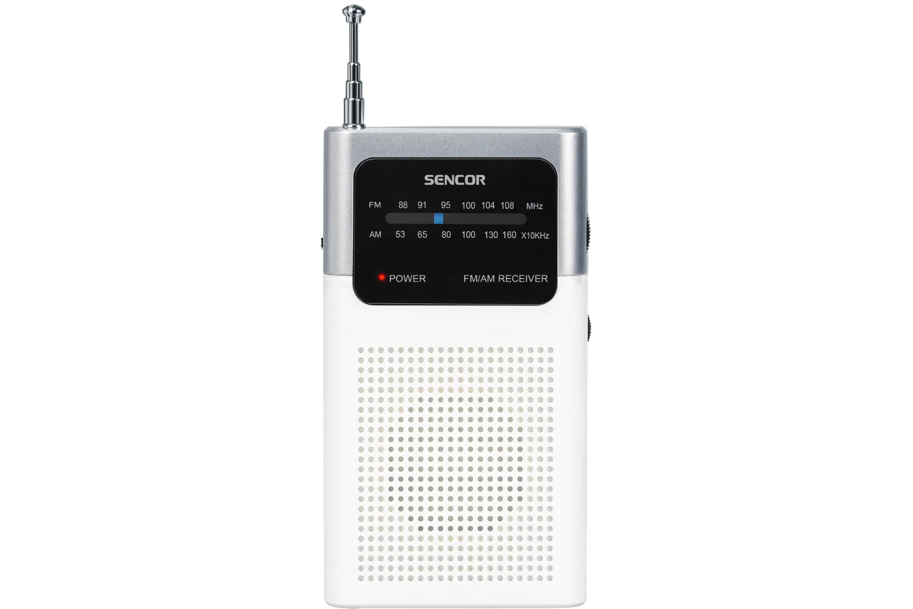 Vreckový rádioprijímač Sencor SRD 1100 W dizajn zvuk