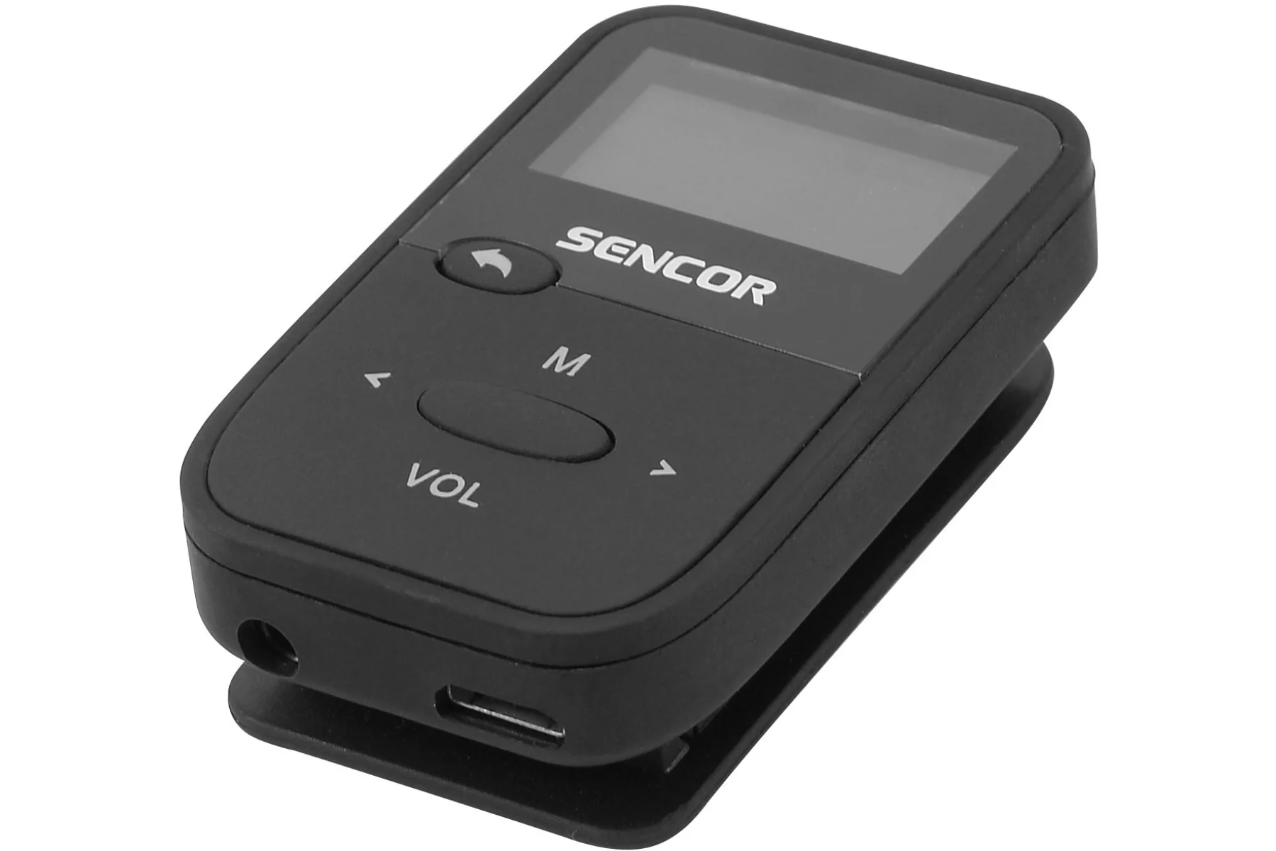 MP3 prehrávač 8 GB so slotom na microSD Sencor SFP 4408 BK radio
