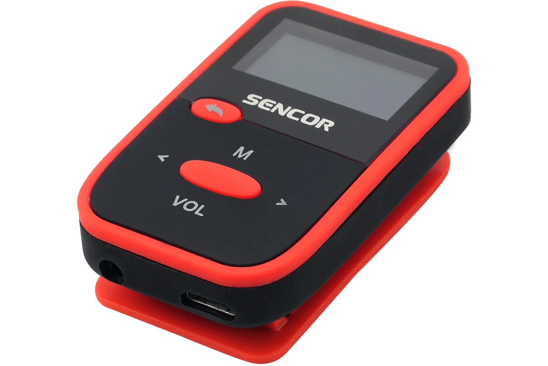 MP3 prehrávač 8 GB so slotom na microSD Sencor SFP 4408 RD radio