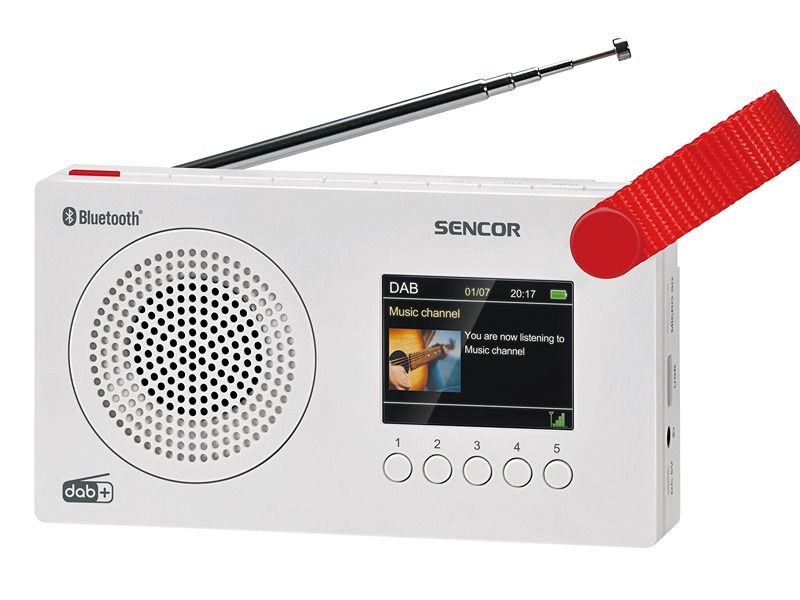 Digitálne rádio DAB+ Sencor