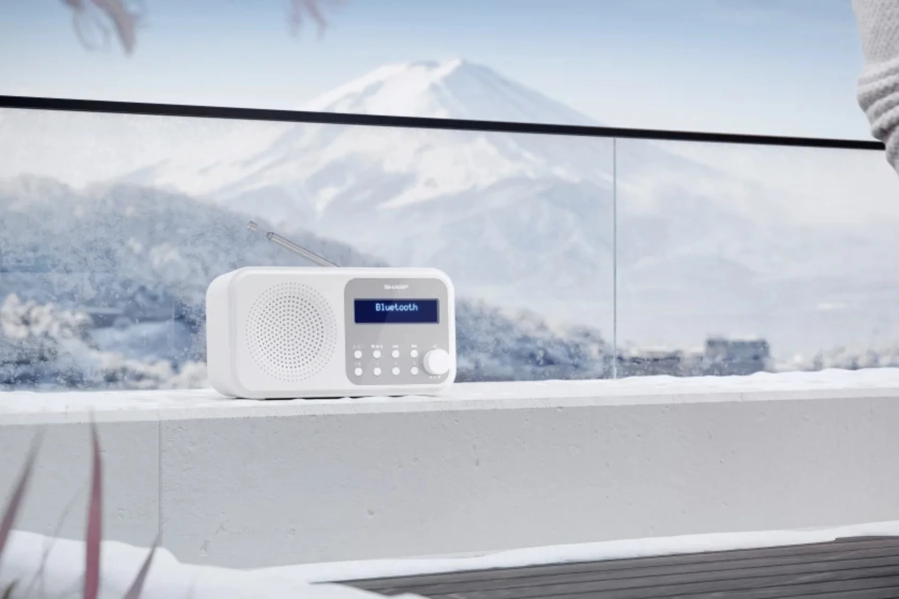 Rádioprijímač Sharp DR-P420WH bluetooth