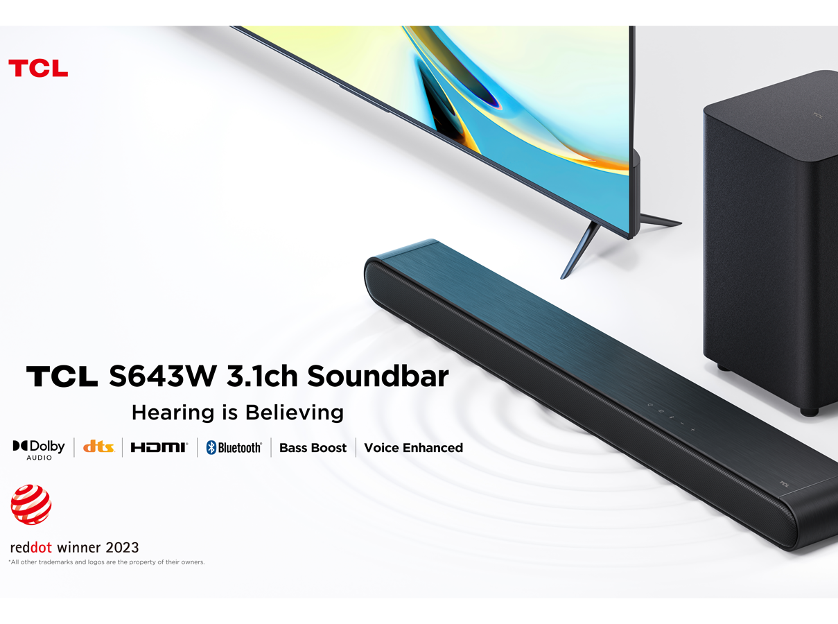 TCL S643W soundbar