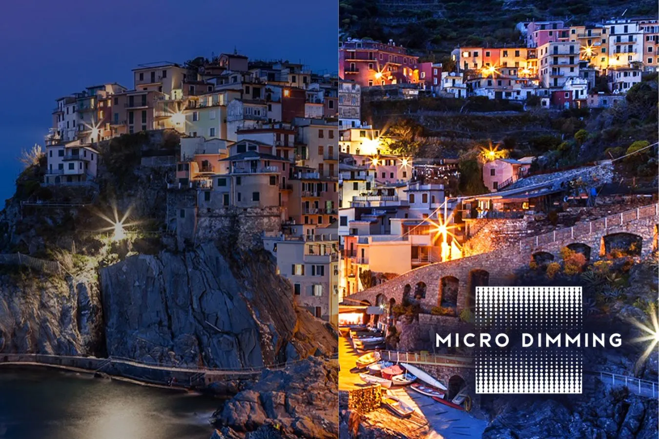Micro Dimming - Poskytuje živé farby a najjemnejšie detaily
