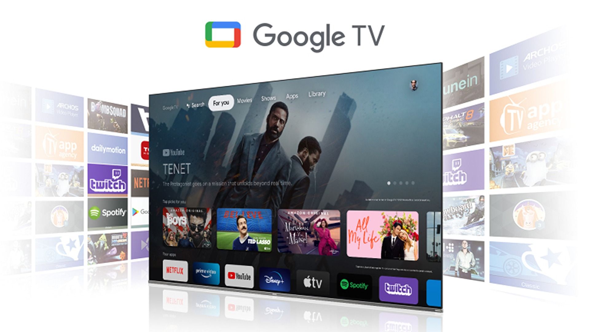 TCL televízor s Google TV