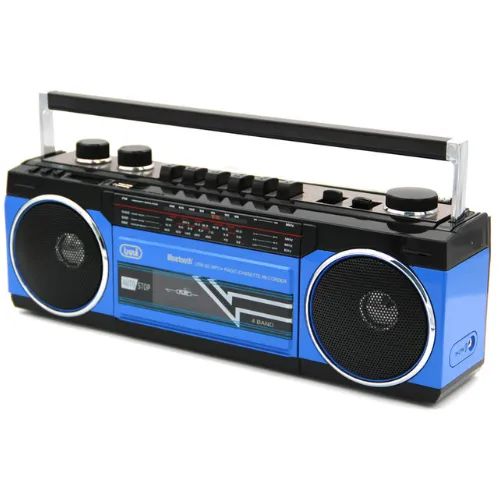 Rádiomagnetofón Trevi RR 501BT Blue