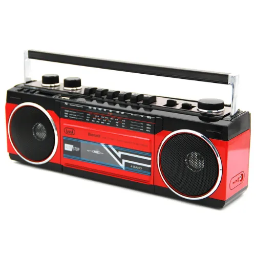 Rádiomagnetofón Trevi RR 501BT Red